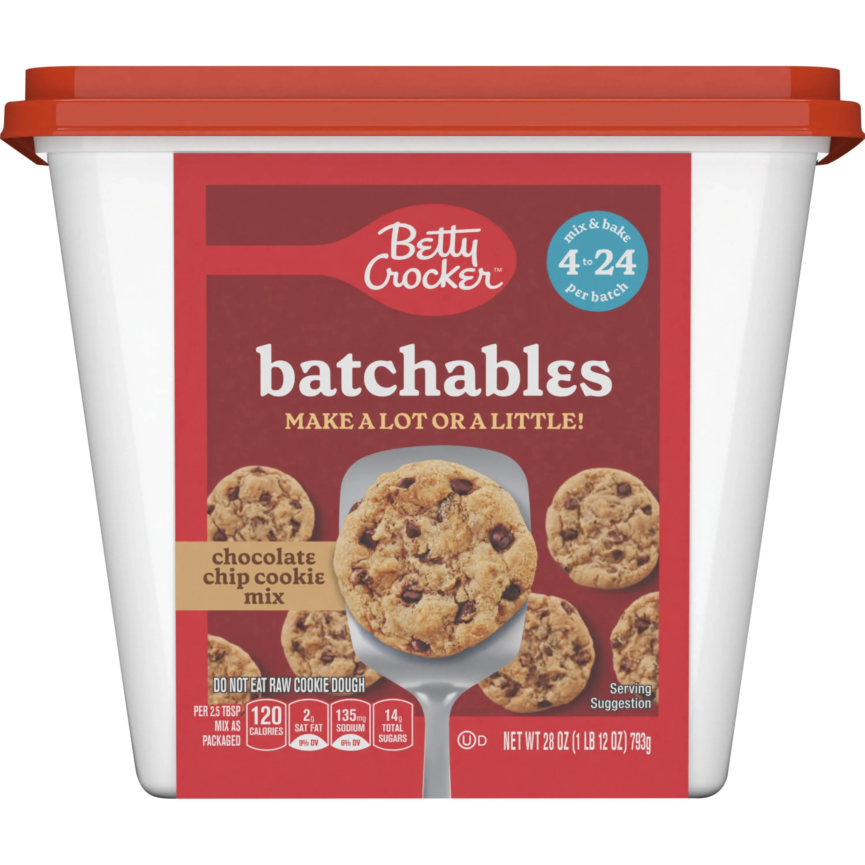 Betty Crocker Batchables Chocolate Chip Cookie Mix - 28 oz