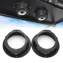 1 Pair 6.5'' Speaker Pods Enclosures Mount Overhead For UTV ATV Polaris Can Am  | eBay