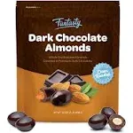 Dark Chocolate Covered Roasted Almonds Candy, 2 Pound Pack