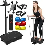 LX18 Vibration Plate with Handlebar