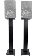 2 Rockville RHTSB 36&#034; Inch Bookshelf Speaker Stands Surround Sound Home Theat...