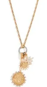 Elizabeth Cole Roxanne Necklace - Golden Glow on Garmentory