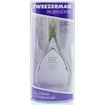 Tweezerman Cobalt Stainless Cuticle Nipper - 1/2 Jaw