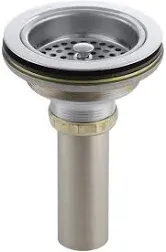 Kohler K-8801-CP Duostrainer Sink Strainer, Polished Chrome