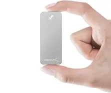 SABRENT Rocket Nano 512GB USB 3.2 10Gb/s External Aluminum SSD (Silver) (SB-512-NANO)