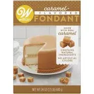 Wilton Caramel-Flavor<wbr/>ed Fondant for Cake Decorating 24 oz.