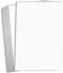 Hamilco White Cardstock Thick 11x17 Paper - Heavy Weight 100 lb Cover