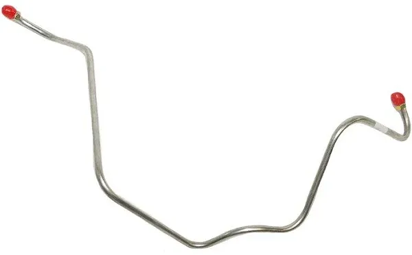 JEGS 13156: Fuel Line, Fuel Pump to Carburetor for Select 1963-1966 Chevrolet Models with 194/230/250 6-Cylinder Engines [Steel] - JEGS