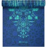 Gaiam Premium Reversible Divine Impressions Yoga Mat (6mm)