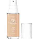 L'Oréal Paris True Match Super-Blendable Foundation Medium Coverage, W4, Light Medium, 1 fl oz