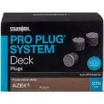 Pro Plug PVC Plugs for Azek Weathered Teak Decking, 375 Plugs for 100 sq ft