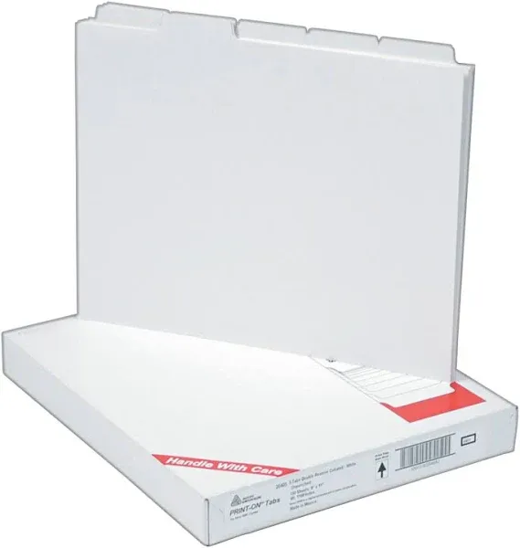 Avery Copier Tab Dividers Unpunched 20405