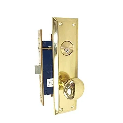 Marks USA - 91A/3 - Metro Mortise Knob Lock - US3-1-1/16 x 7-5/8- Entrance