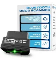 BLCKTEC 430 Pro OBD2 Scanner Bluetooth Diagnostic Tool iPhone &amp; Android App