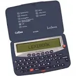 Lexibook Collins Electronic Spellchecker &amp; Thesaurus│Calc<wbr/>ulator│Large Display