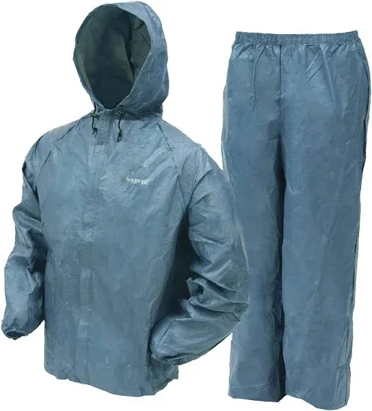 Frogg Toggs Ultra-lite2 Rain Suit W/stuff Sack - X-large, Blue