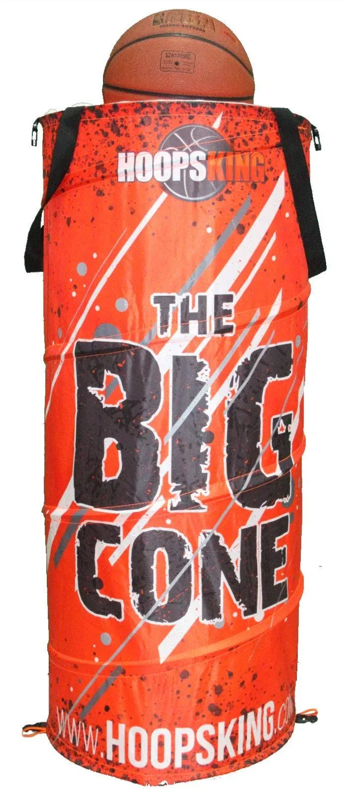 Big Cone Sports Training Cone for Basketball, Soccer, Football, & Lacrosse