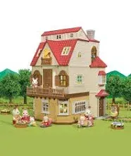 Calico Critters Red Roof Grand Mansion Gift Set