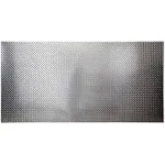 Fasade Diamond Plate Brushed Aluminum 4-Foot x 8-Foot Wall Panel - 4 x 8