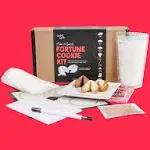 DIY Fortune Cookie Kit Ingredients Bake Mat Instructions Includes Fortunes