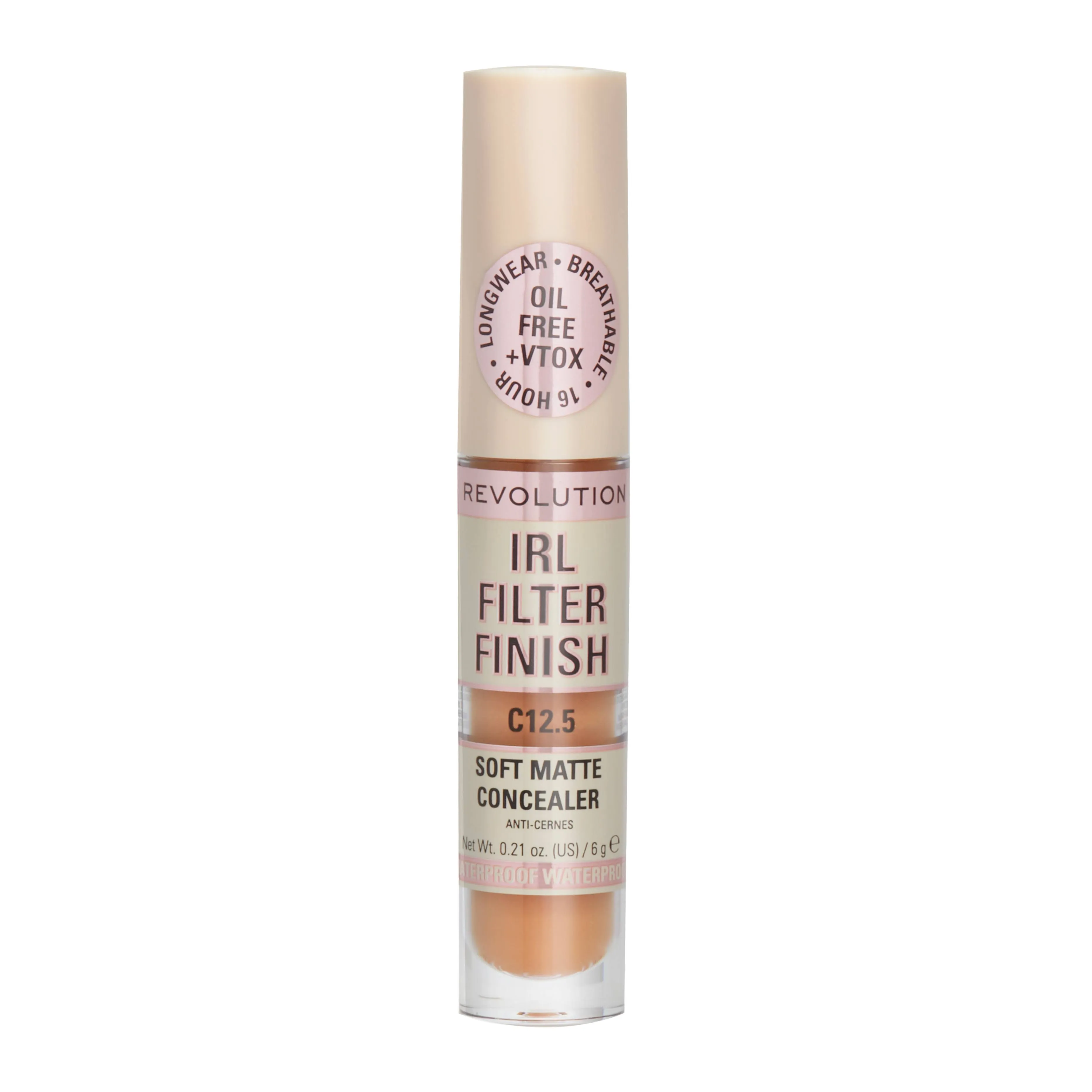 Makeup Revolution IRL Filter Finish Concealer - C12.5