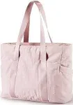 Women Tote Bag with Zipper Gym Bag Laptop Shoulder Handbag Nurse Yoga Bag with Y