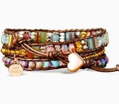 Cape Diablo Imperial Heart Protection Wrap Bracelet