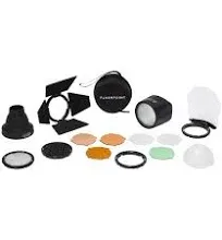 Flashpoint Evolv 200 Round Flash Head with Accessory Kit