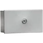 Salsbury Industries Aluminum Key Keeper Surface Mounted USPS Access