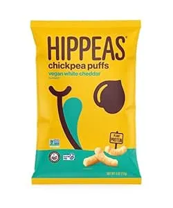 Hippeas Chickpea Puffs Vegan White Cheddar