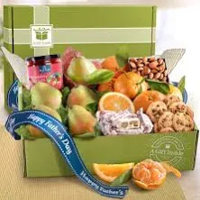 A Gift Inside Father's Day Harvest Favorites Fruit and Gourmet Gift Box