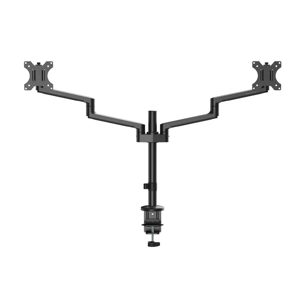 MSI PRO MT81D - Premium Aluminum Dual Monitor Stand Arms, Supports 17-32&#034; &amp; 17.6