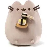 Pusheen The Cat with Sushi Gund Cute Soft Plush Animal Toy NEW in Package