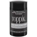 Toppik Hair Building Fibers, 3g Fill In Fine or Thinning Hair Instantly Thicker, Fuller Looking Hair 9 Shades for Men Women