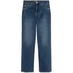 Levi's High Rise Ankle Straight Big Girls Jeans 7-16 - from The Block 8