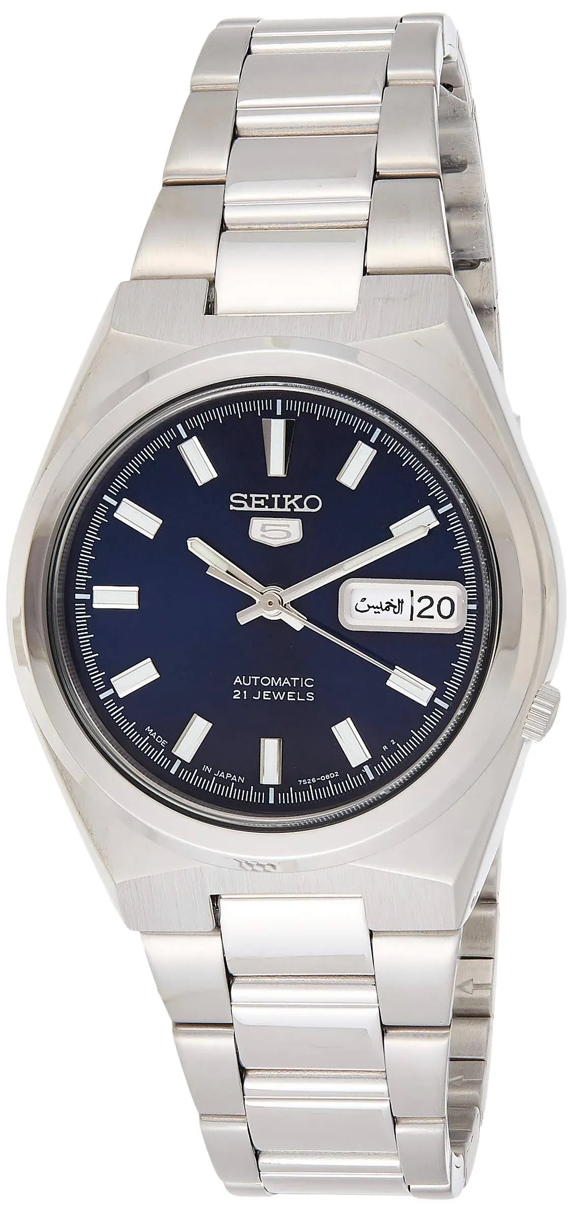 Seiko 5 Automatic SNKC51J1 Blue Dial Stainless Steel Men's Watch