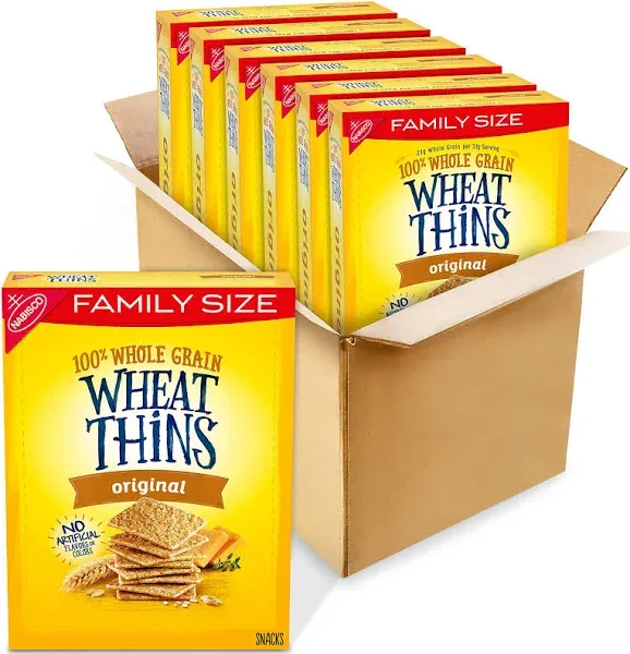 Wheat Thins Original Crackers Whole Grain