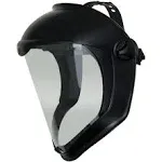 UVEX S8510 Faceshield with Clear Visor Hardcoated with Anti-fog Protection