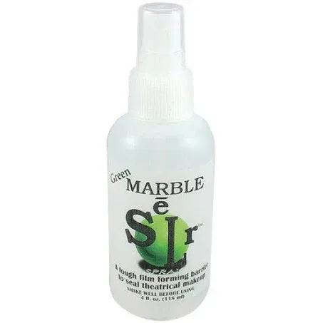 PPI Skin Illustrator Green Marble Alcohol Based Water Proof Makeup Setting Spray Sealer, 4oz