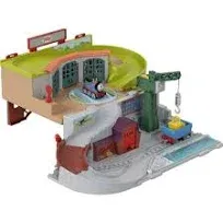 Thomas &amp; Friends Take-Along Train track Set carry handle Missing Crane