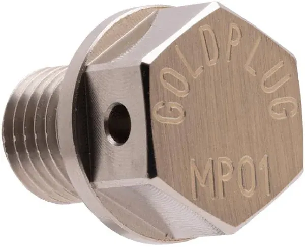 GoldPlug MP-01 Stainless Steel Magnetic Drain Plug