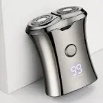 Electric Mini Travel Shaver for Men - Pocket Size Washable Electronic Razor - Me