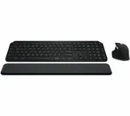 Logitech MX Keys S Wireless Ergonomic Keyboard and Optical Mouse Combo Black