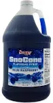 Snappy Popcorn Snow Cone Syrup; Blue Raspberry