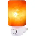 Original Salt Lamp Air Purifying Night Light 360 Rotatable Plug 15W Bulb Natural