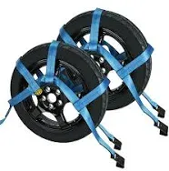 Set of 2 Adjustable Tow Dolly Straps