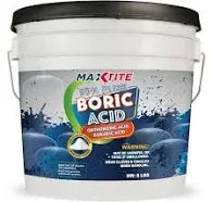 99% Pure Boric Acid - Granular (8 lbs) - Granular, Premium Industrial Grade Strength H3BO3 - Convenient Easy-Open Resealable Pail