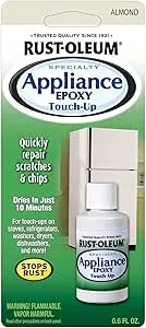 Rustoleum 203001 0.6 oz Almond Specialty Appliance Epoxy Touch Up Paint, 2-Pack