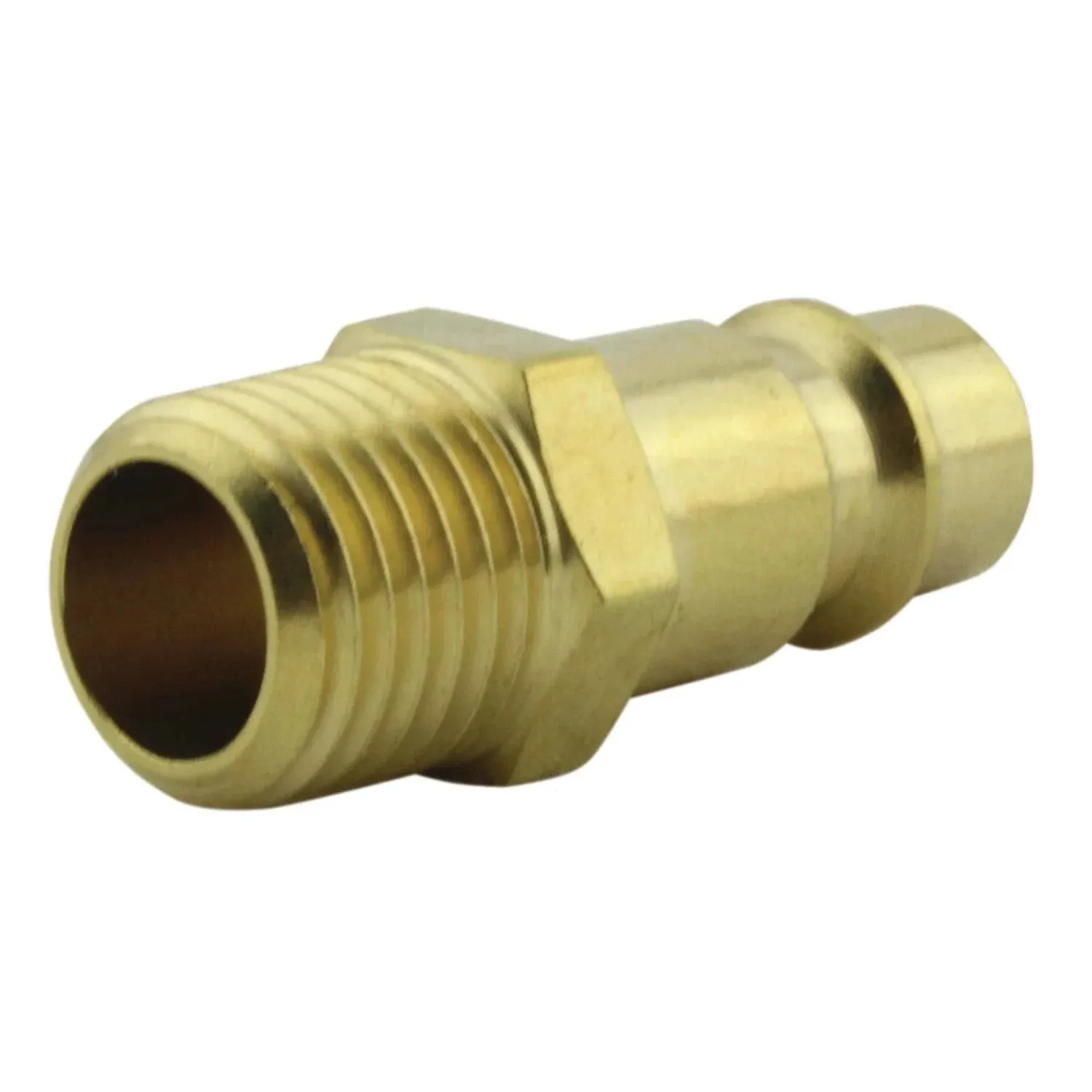 Milton 762 HIGHFLOWPRO® V-Style/Euro Interchange Brass Air Plug Fitting (High Volume Low Pressure Application)