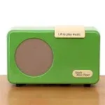 Smpl OneTouch Music Player Audiobooks MP3 Qualitysound Durable Wooden Encloser with Retro Look 4GB USB with 40 Nostalgic